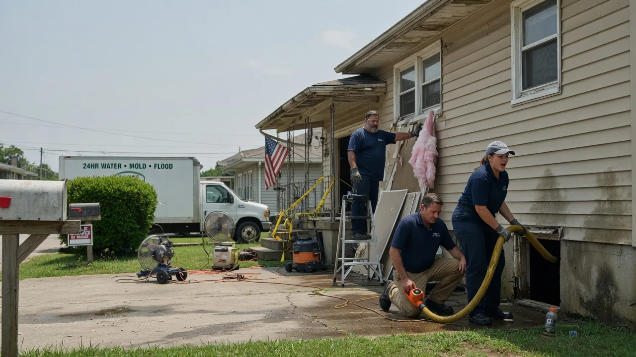 Water Damage Repair in Warsaw, IL near me